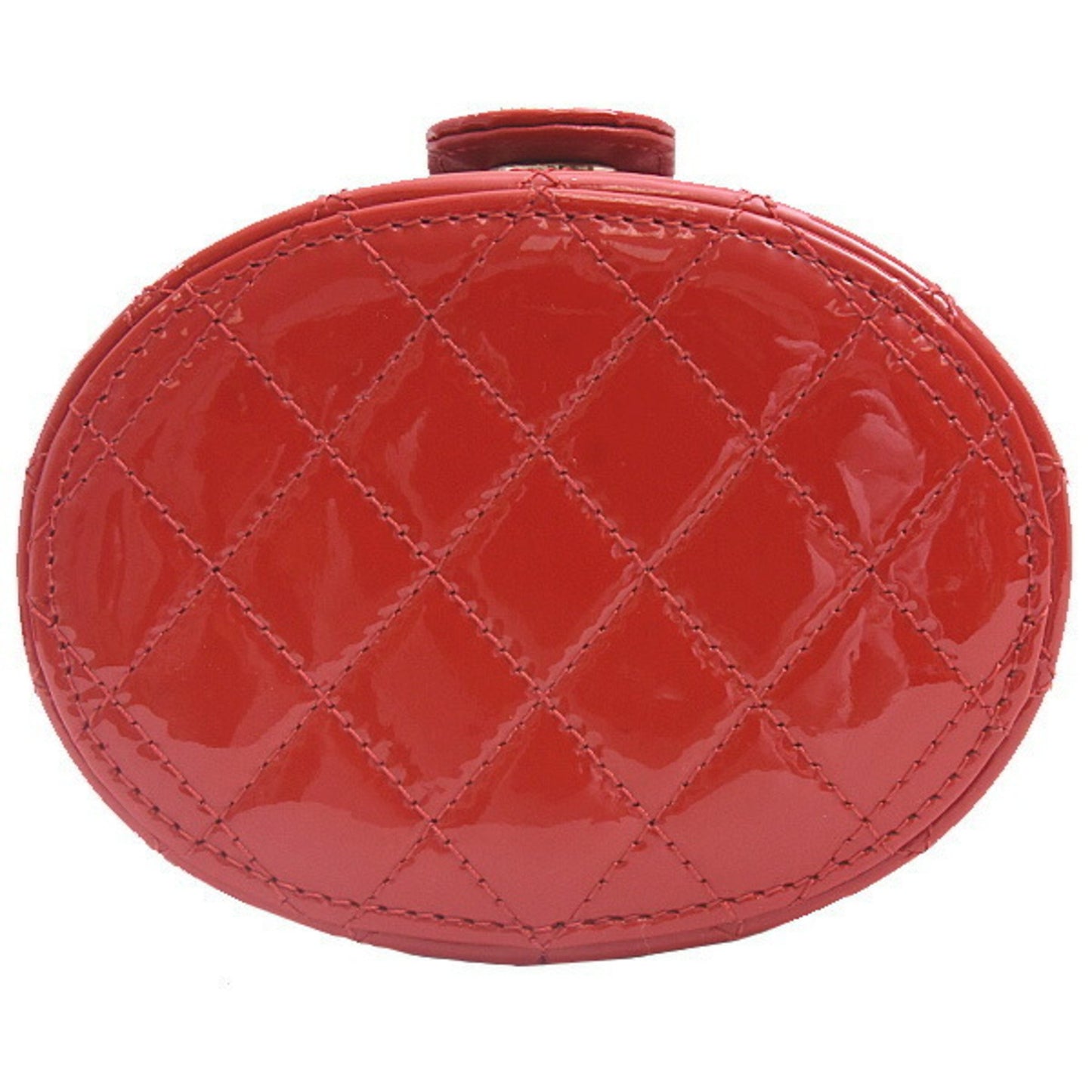Chanel Red Patent Leather Vanity