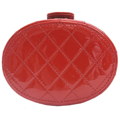 Chanel Red Patent Leather Vanity