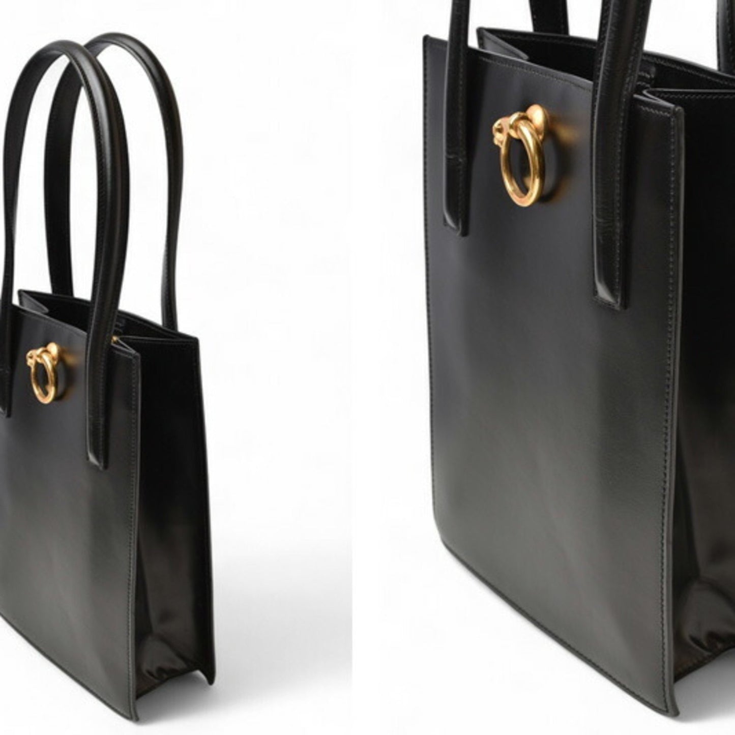 Cartier Black Leather Panthère
