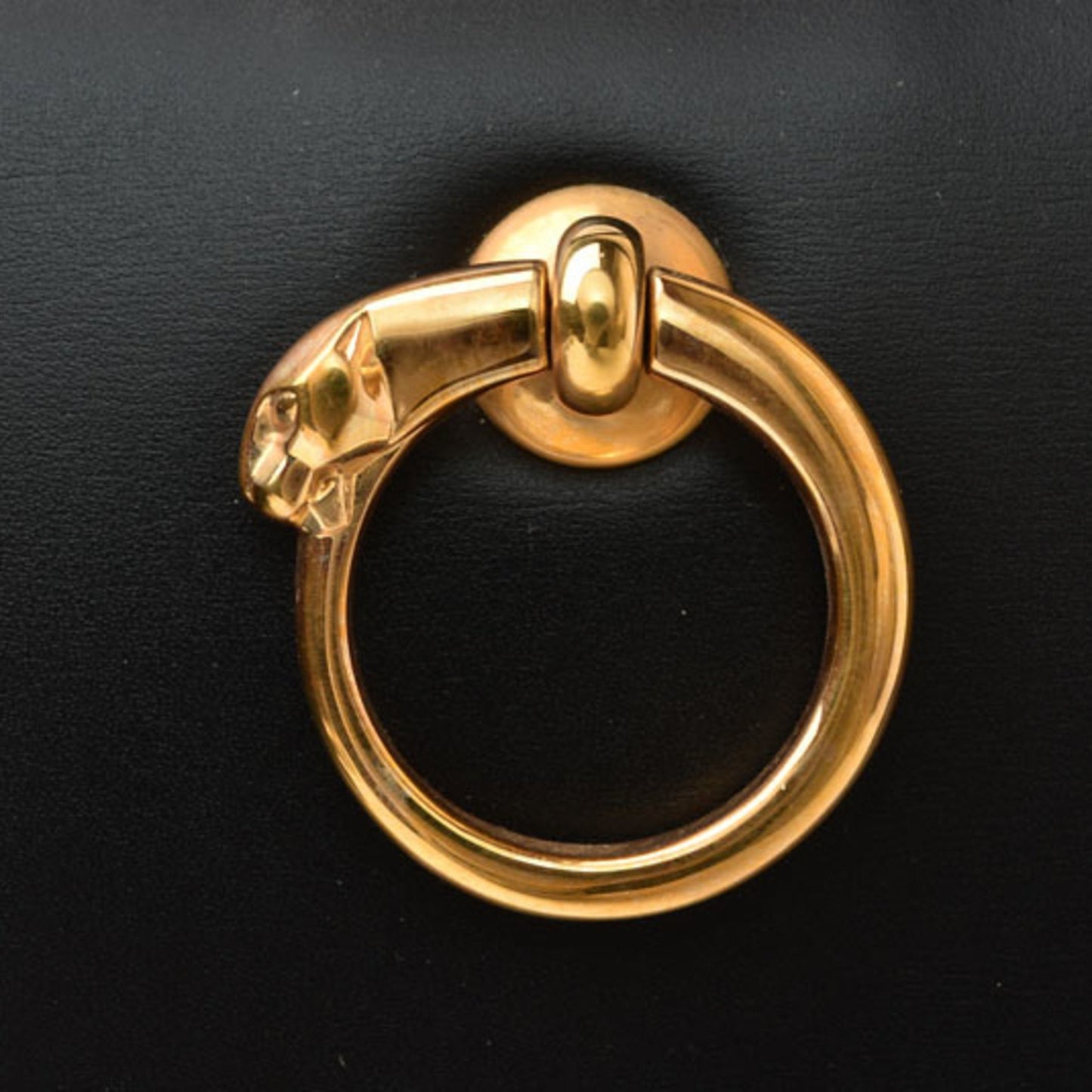 Cartier Black Leather Panthère