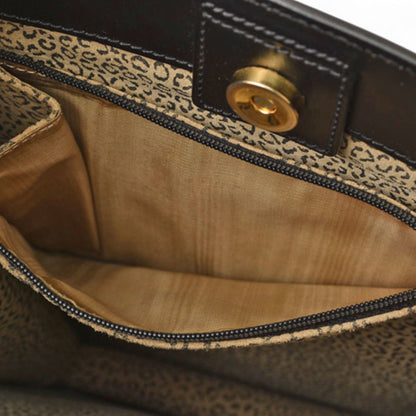 Cartier Black Leather Panthère