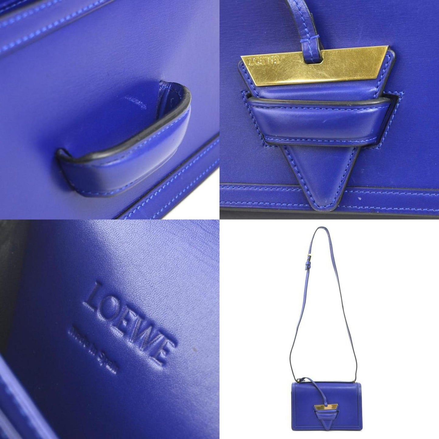 Loewe Blue Leather Barcelona