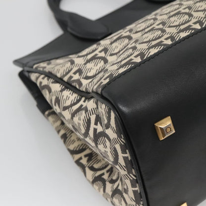 Salvatore Ferragamo Brown Canvas Studio