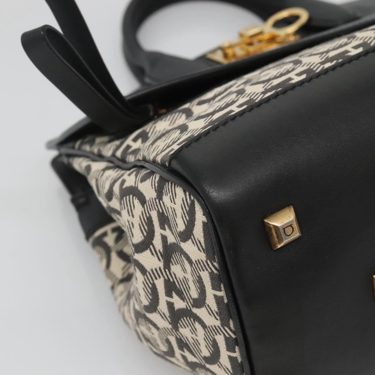 Salvatore Ferragamo Brown Canvas Studio