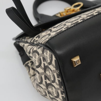 Salvatore Ferragamo Brown Canvas Studio
