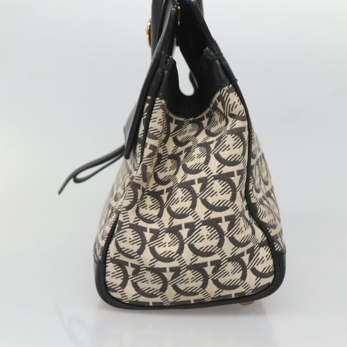 Salvatore Ferragamo Brown Canvas Studio