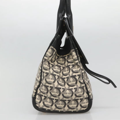 Salvatore Ferragamo Brown Canvas Studio