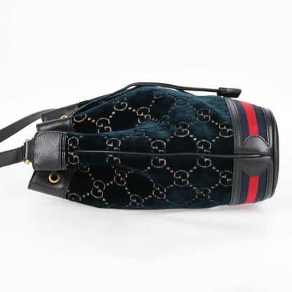 Gucci Blue Canvas Ophidia