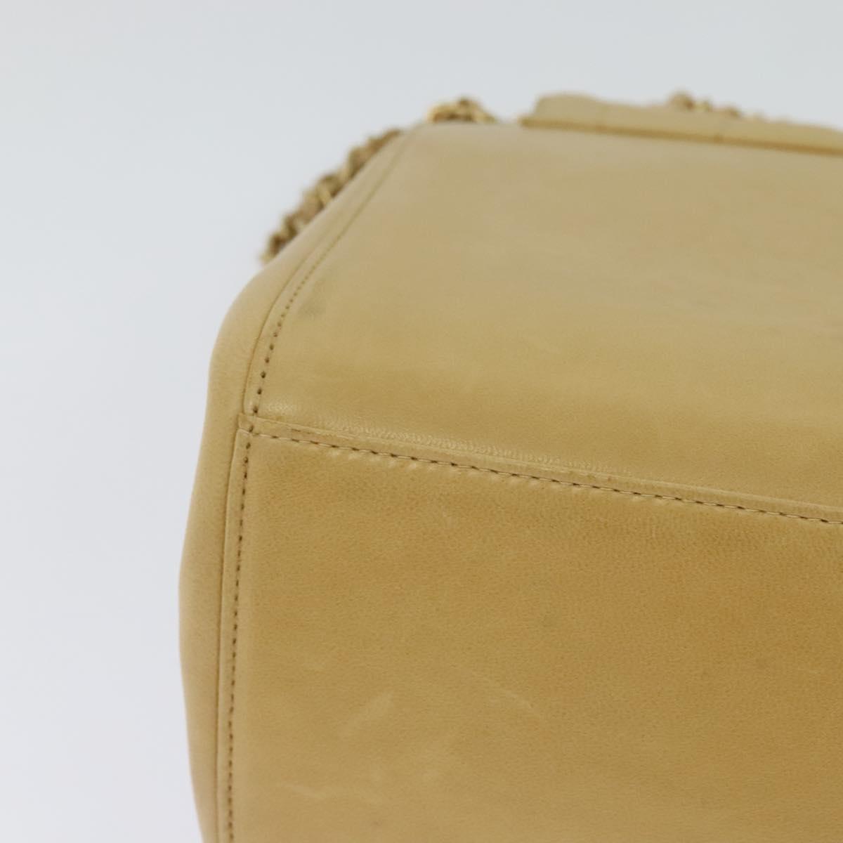 Chanel Brown Leather Chocolate Bar