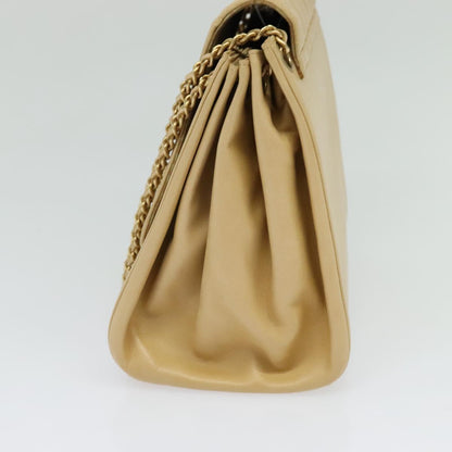 Chanel Brown Leather Chocolate Bar