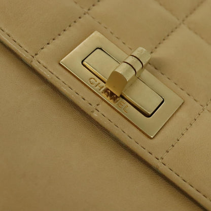 Chanel Brown Leather Chocolate Bar