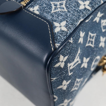 Louis Vuitton Blue Denim - Jeans Square Bag