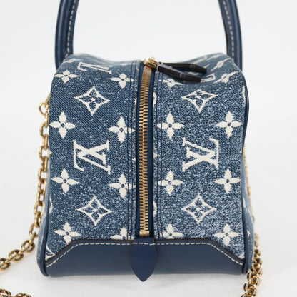 Louis Vuitton Blue Denim - Jeans Square Bag