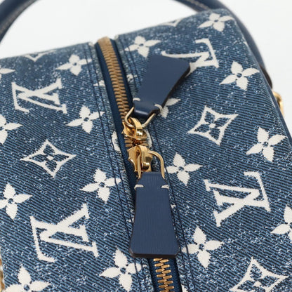 Louis Vuitton Blue Denim - Jeans Square Bag