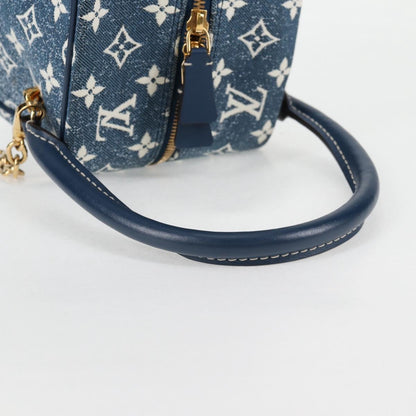 Louis Vuitton Blue Denim - Jeans Square Bag