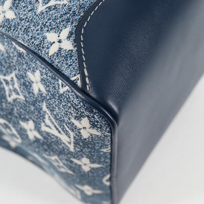 Louis Vuitton Blue Denim - Jeans Square Bag