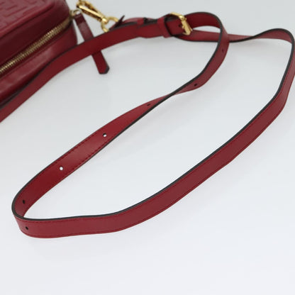 Fendi Red Leather Shoulder