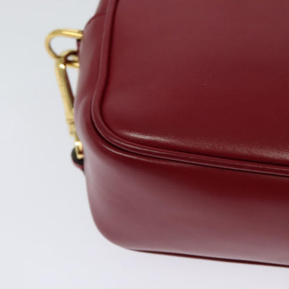 Fendi Red Leather Shoulder