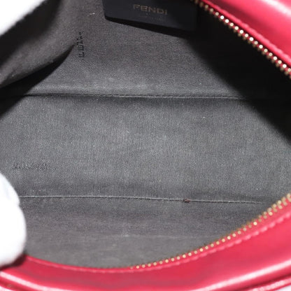 Fendi Red Leather Shoulder