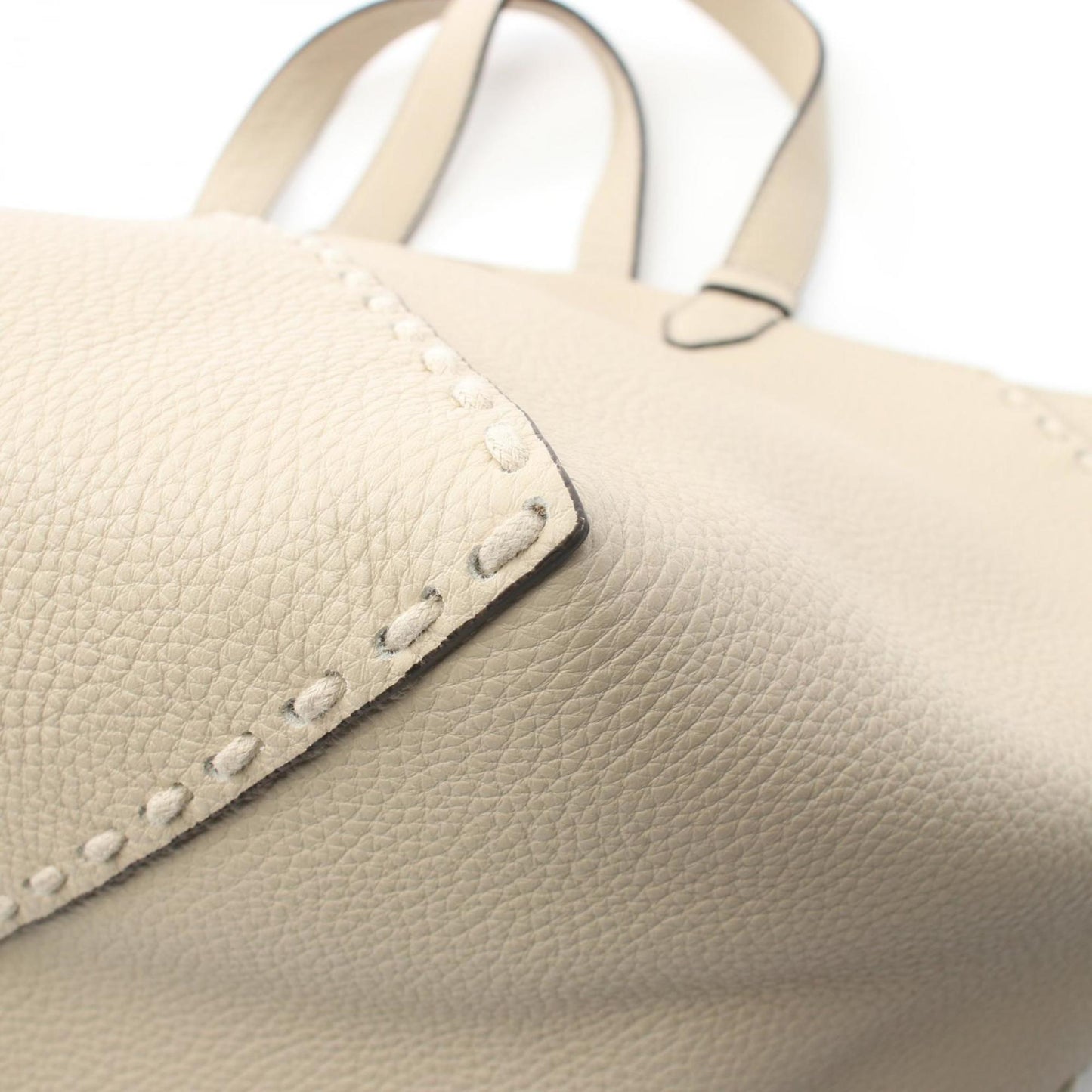 Fendi Brown Leather Selleria