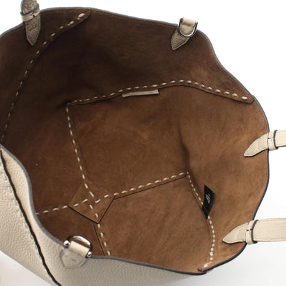 Fendi Brown Leather Selleria