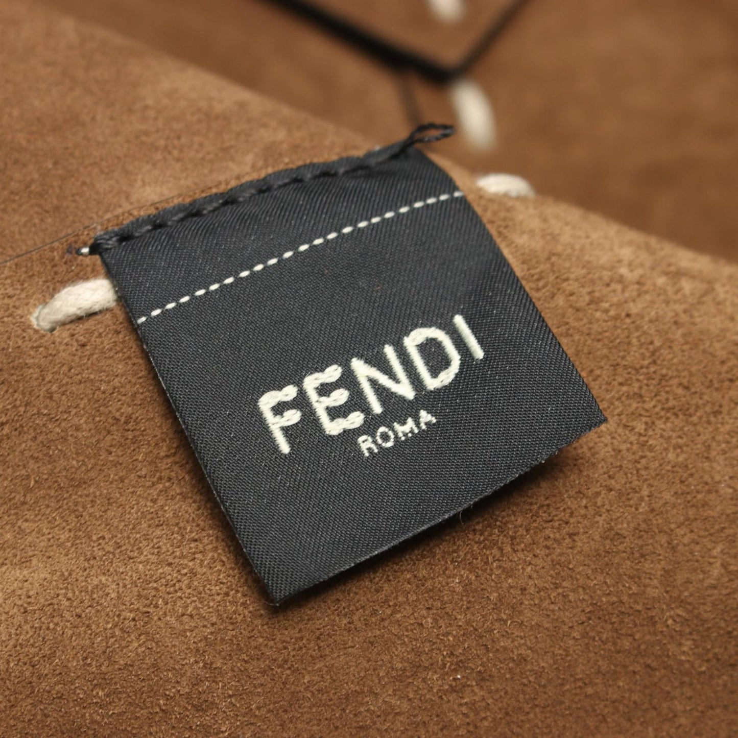 Fendi Brown Leather Selleria