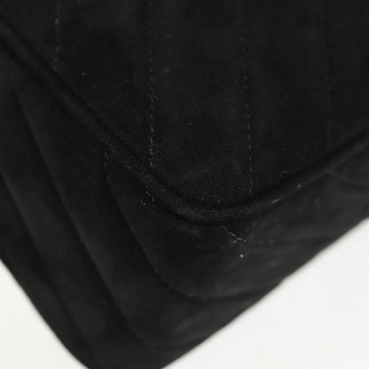 Chanel Black Suede Camera
