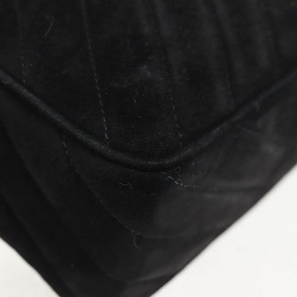 Chanel Black Suede Camera