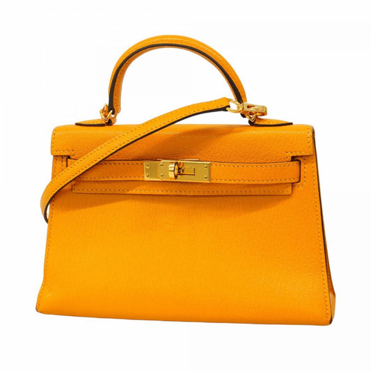 Hermès Orange Leather Kelly