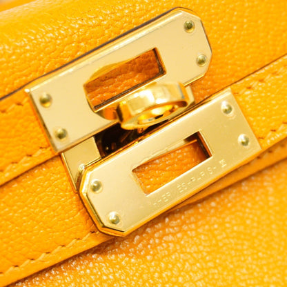 Hermès Orange Leather Kelly