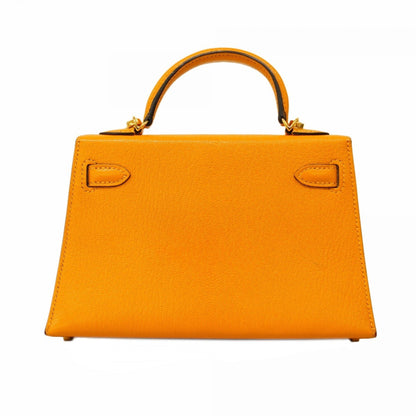 Hermès Orange Leather Kelly