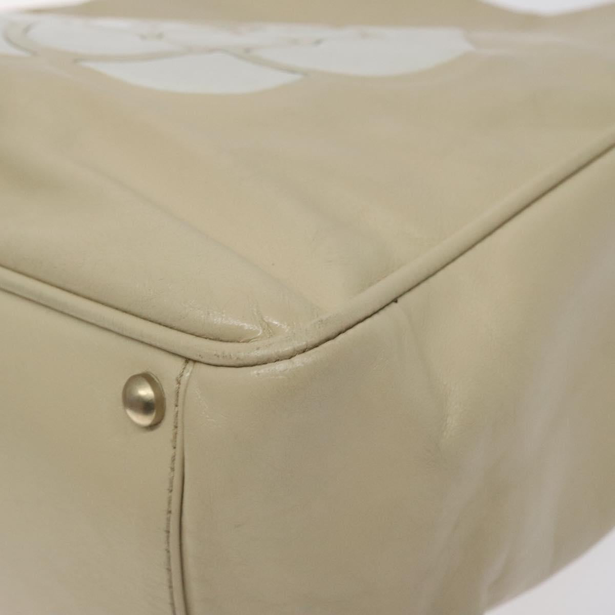 Chanel Brown Leather Camellia