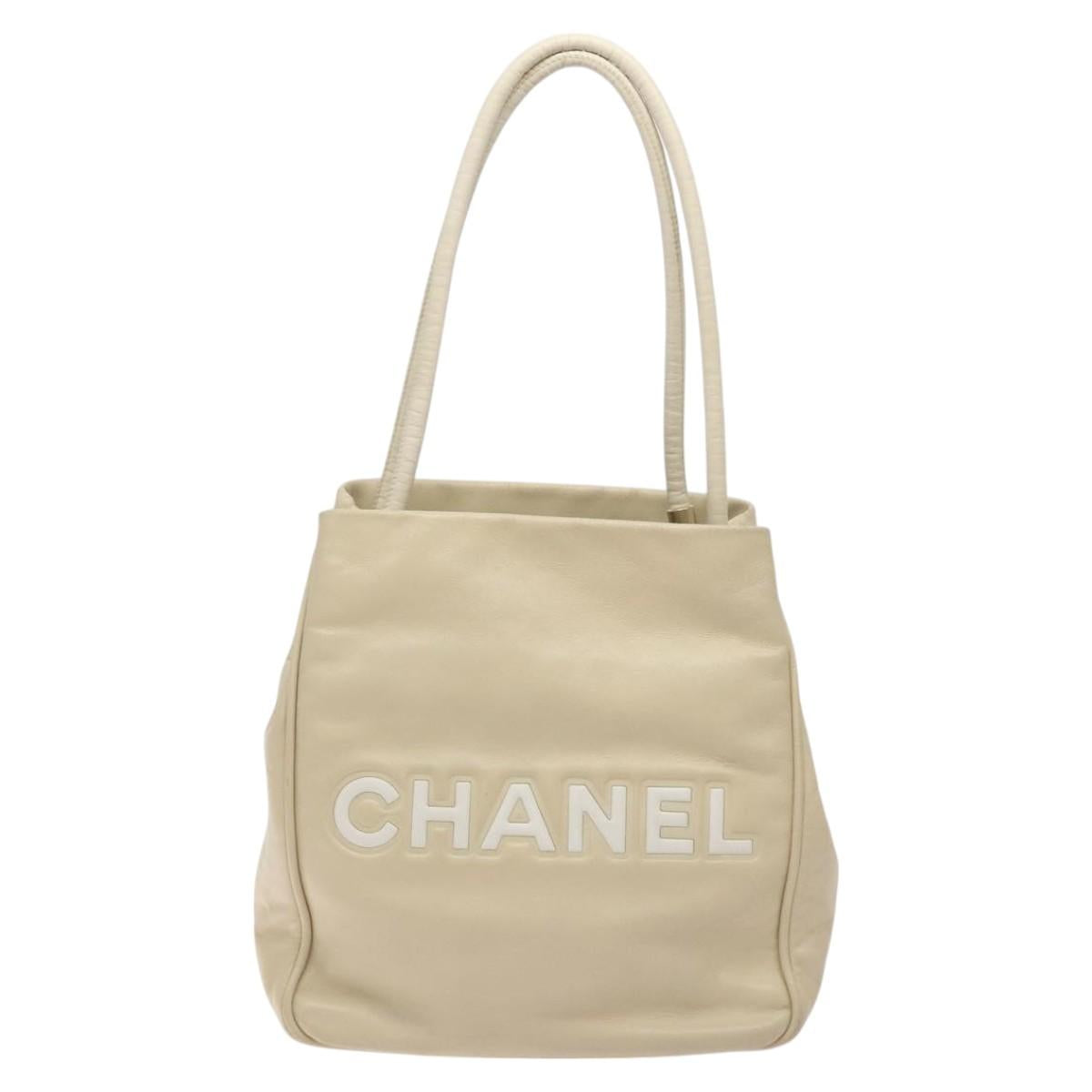 Chanel Brown Leather Camellia