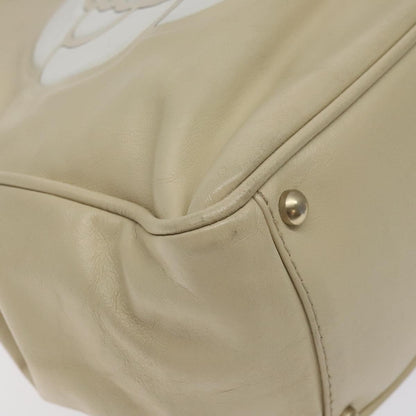 Chanel Brown Leather Camellia
