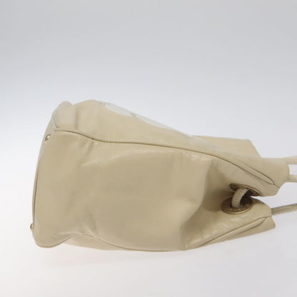 Chanel Brown Leather Camellia