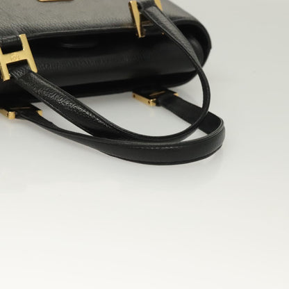 Mcm Black Leather Studded