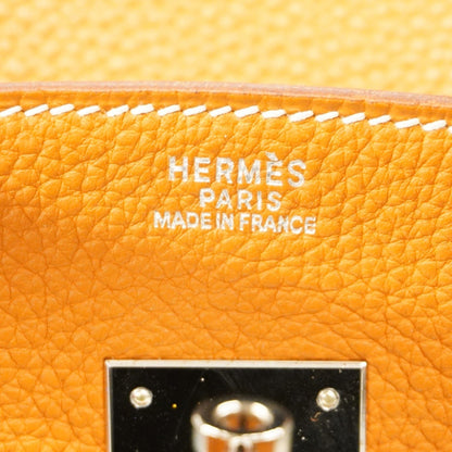Hermès Orange Leather Birkin 30