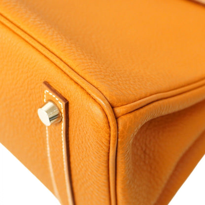 Hermès Orange Leather Birkin 30