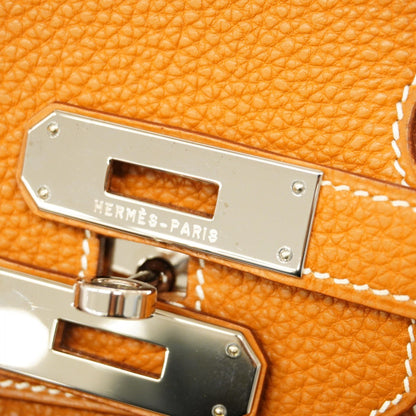 Hermès Orange Leather Birkin 30