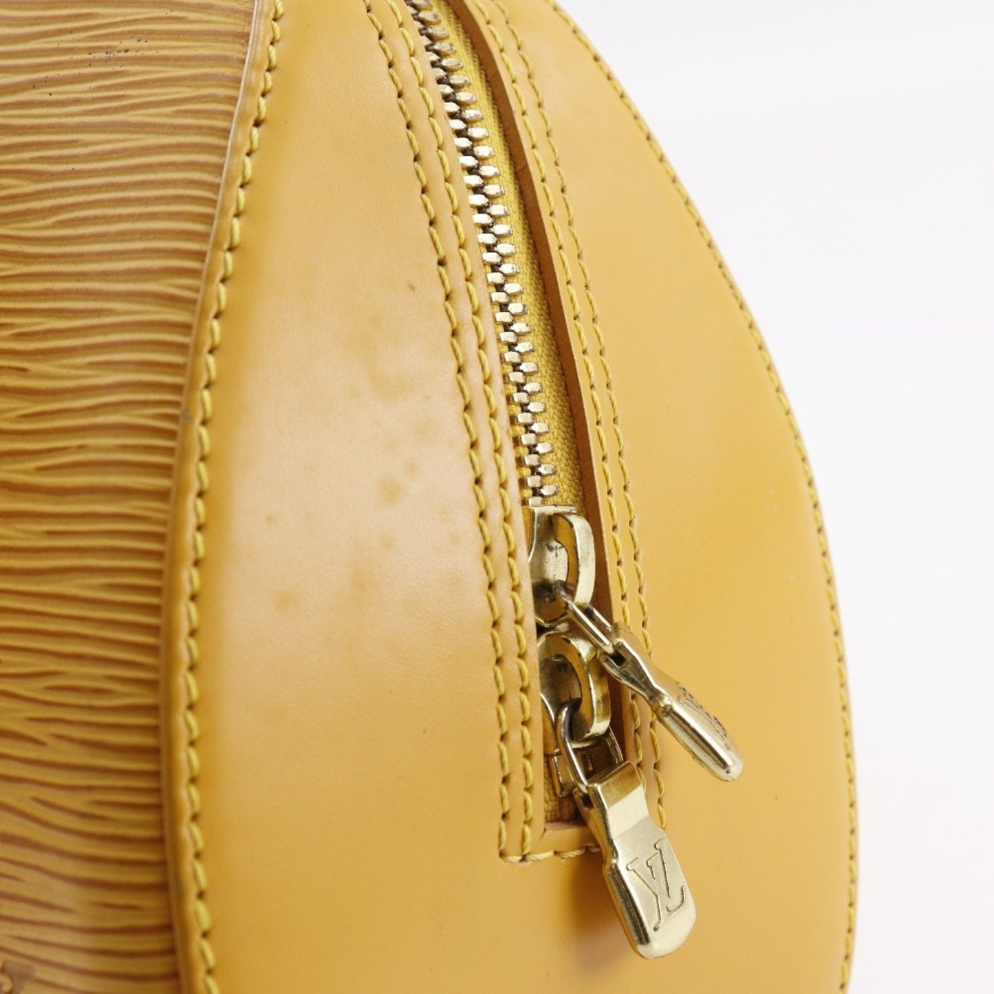 Louis Vuitton Yellow Leather Jasmine