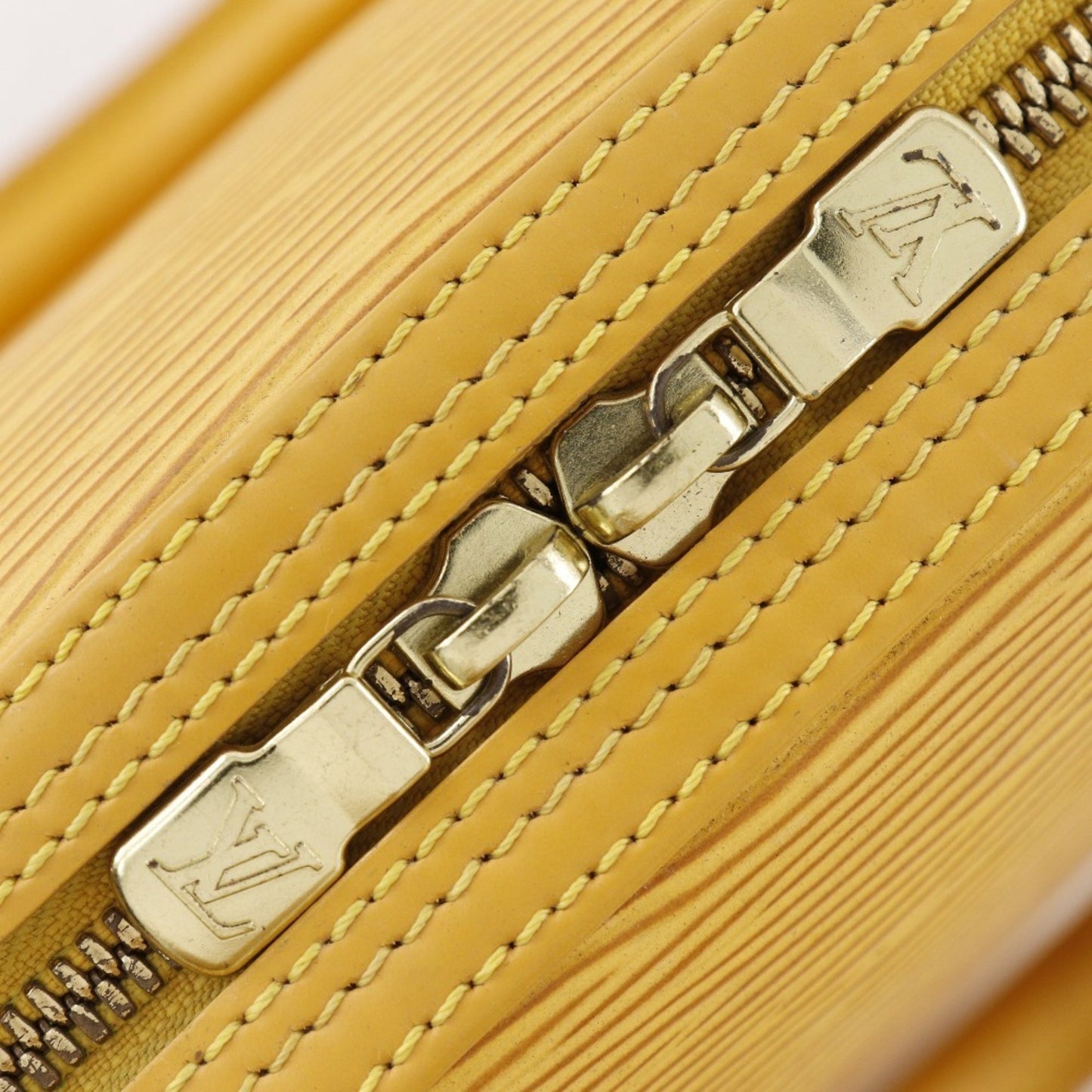 Louis Vuitton Yellow Leather Jasmine