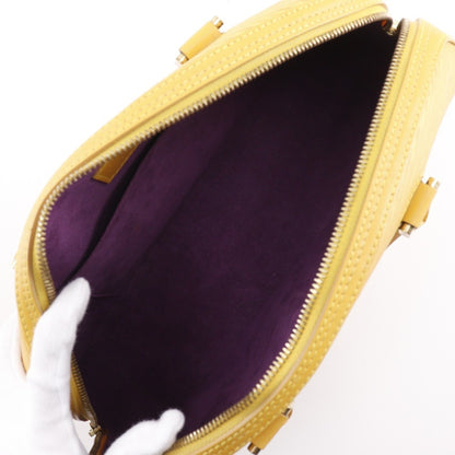 Louis Vuitton Yellow Leather Jasmine