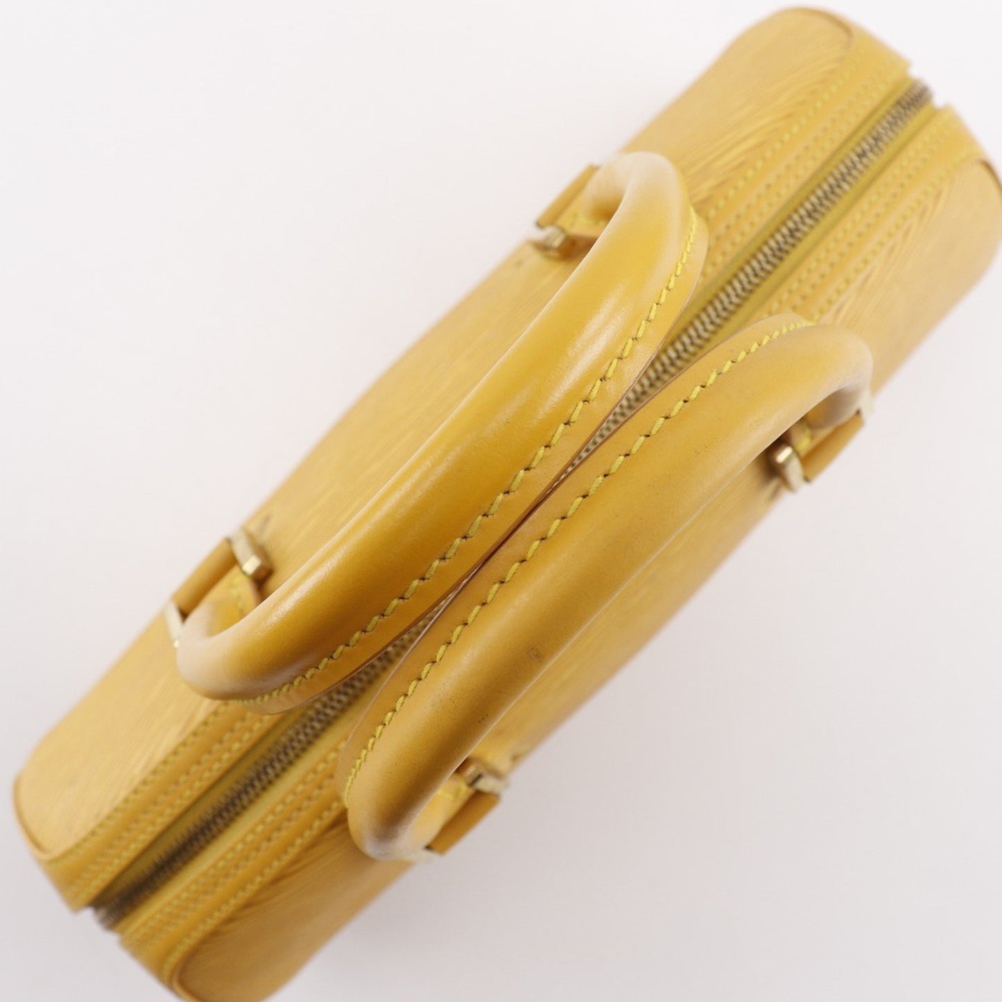 Louis Vuitton Yellow Leather Jasmine