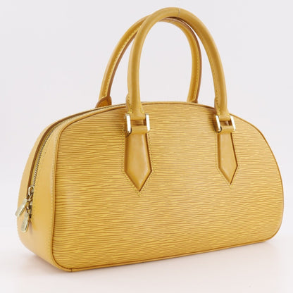 Louis Vuitton Yellow Leather Jasmine