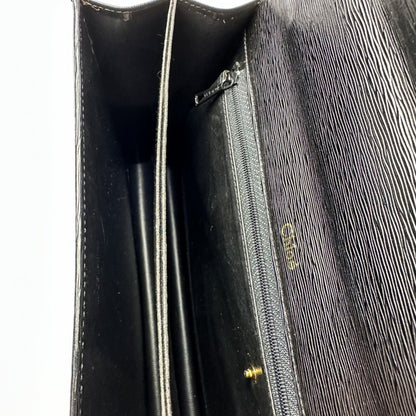 Chloé Black Leather Shoulder