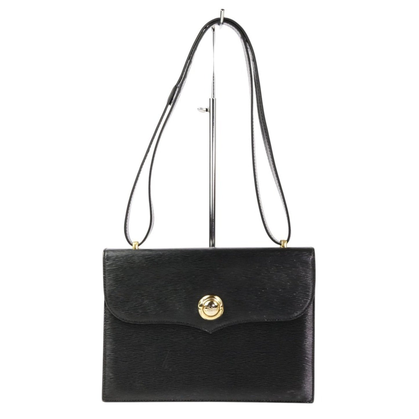 Chloé Black Leather Shoulder