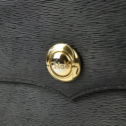 Chloé Black Leather Shoulder