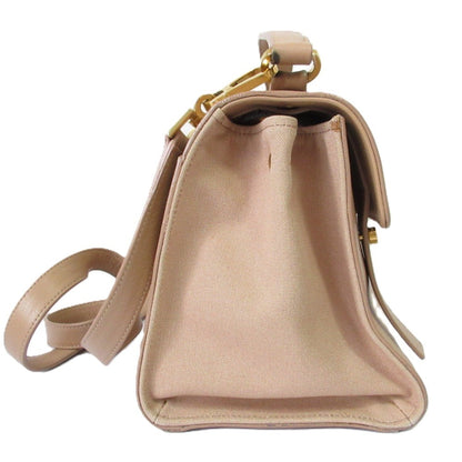 Saint Laurent Brown Leather Muse Ii