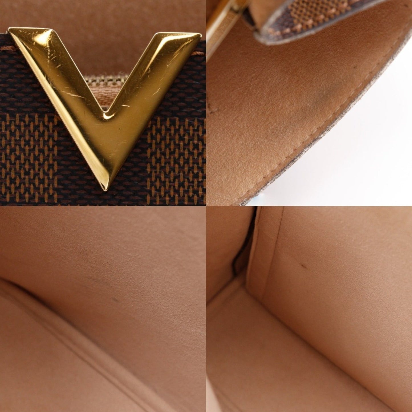 Louis Vuitton Brown Canvas Kensington