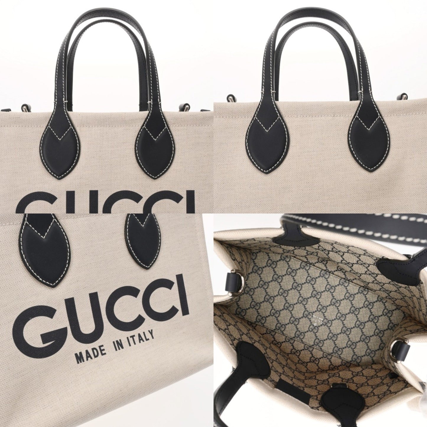 Gucci Brown Canvas Gucci Print